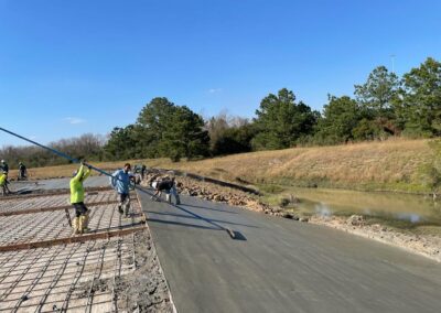 Bayou Spillway Construction Project