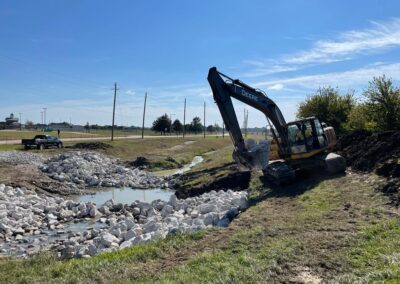 Bayou Spillway Construction Project