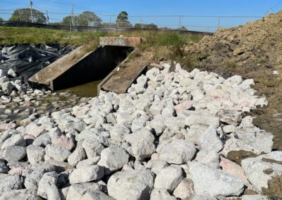 Bayou Spillway Construction Project