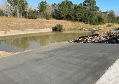 Bayou Spillway Construction Project