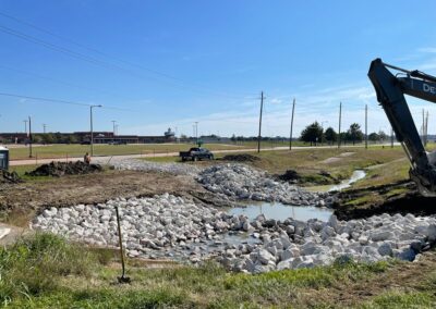 Bayou Spillway Construction Project